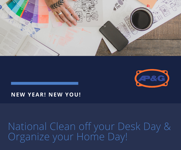 Tips & Tricks to clean and organize your home... and Desk!